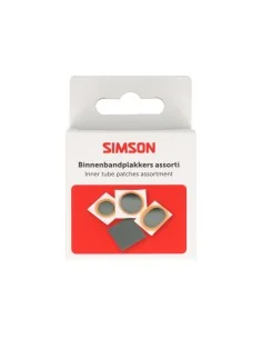 Simson binnenbandpleisters assortiment 9-delig