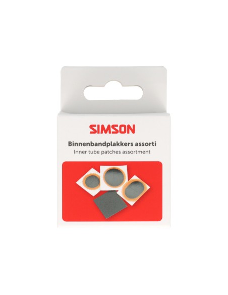 Simson binnenbandpleisters assortiment 9-delig