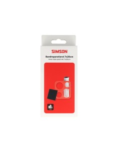 Simson band reparatierol 7x20cm met sjabloon