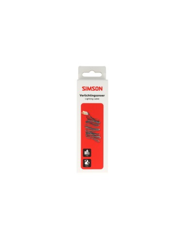 Simson verlichtingssnoer twee-aderig