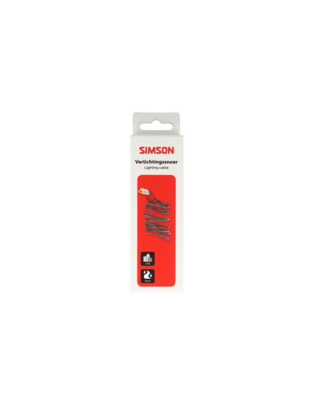 Simson verlichtingssnoer twee-aderig