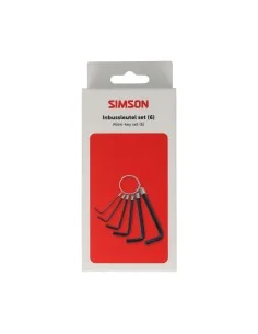 Simson inbussleutelset 6-delig