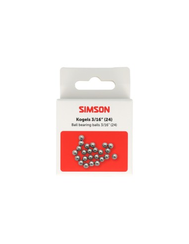 Simson kogels 3/16 (24)