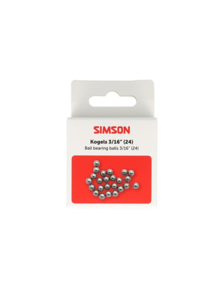 Simson kogels 3/16 (24)