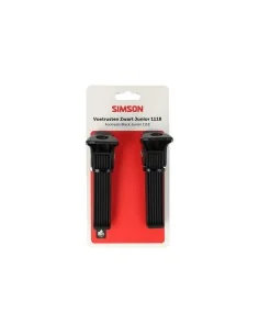 Simson voetsteun set 1118 op as zwart