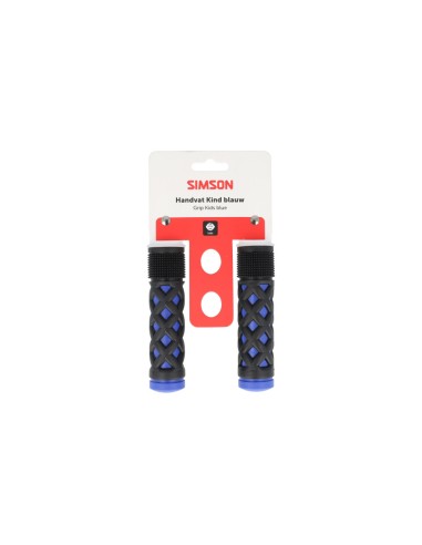Simson handvatten kinder kobalt/zwart