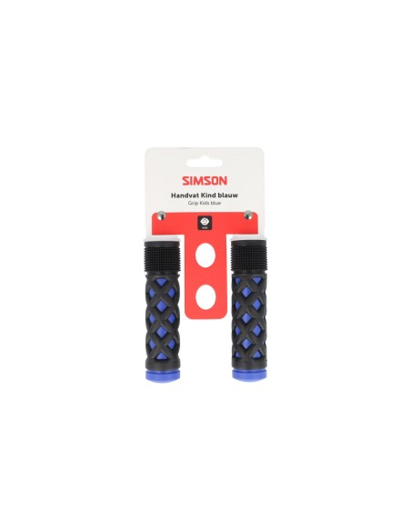 Simson handvatten kinder kobalt/zwart