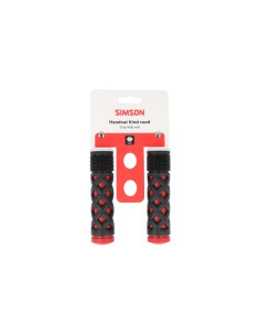 Simson handvatten kinder rood/zwart