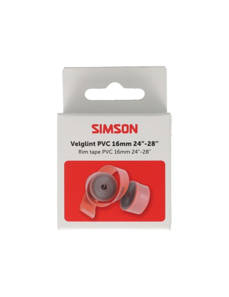 Simson velglint 24/28 inch 16mm pvc strong