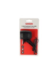 Simson koplamp Aurora E-line 120S