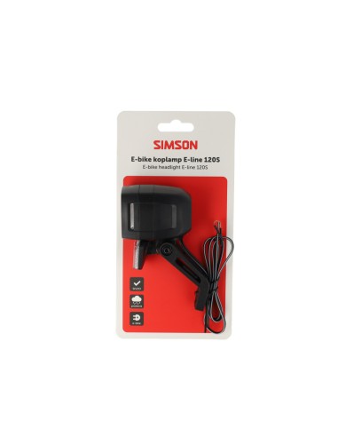 Simson koplamp Aurora E-line 120S