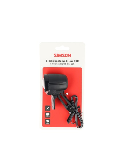 Simson koplamp Aurora E-line 50R