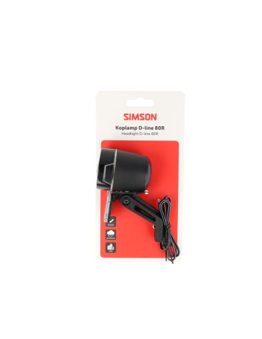 Simson koplamp Aurora D-line 80R