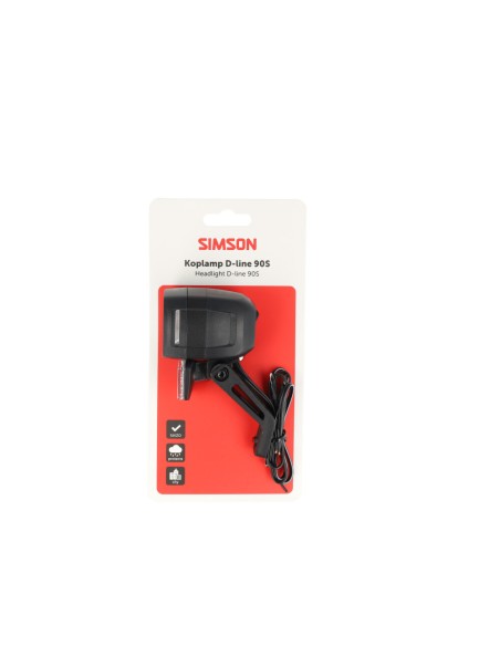 Simson koplamp Aurora D-line 90S
