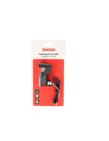Simson koplamp Aurora D-line 40S