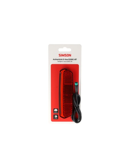 Simson achterlicht Aurora E-line E150C-BT