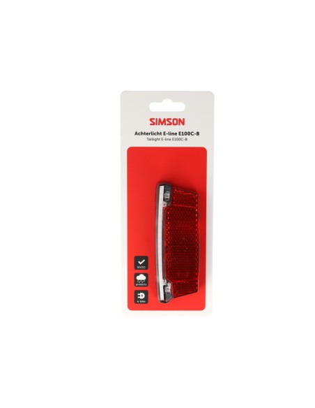 Simson achterlicht Aurora E-line E100C-B