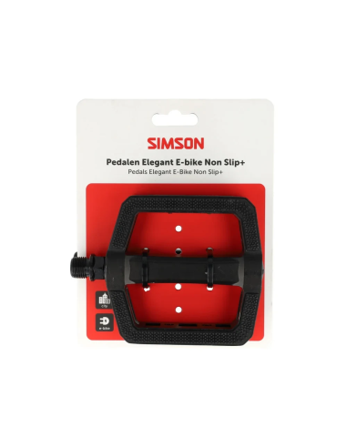 Simson pedalen Elegant E-bike non slip+
