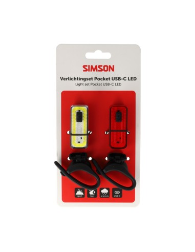 Simson verlichtingsset Aurora Pocket