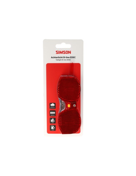 Simson achterlicht Aurora B-line B36C