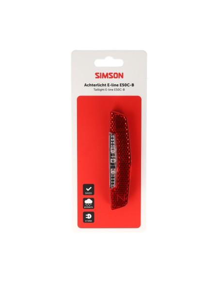 Simson achterlicht Aurora E-line E50C-B