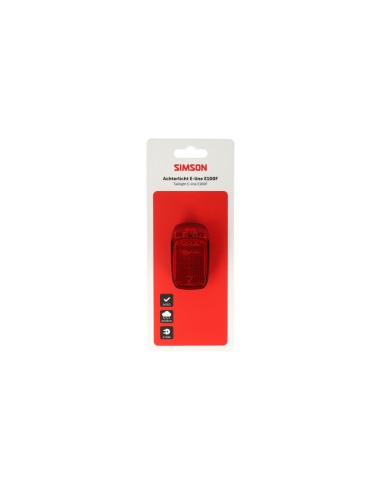 Simson achterlicht Aurora E-line E100F