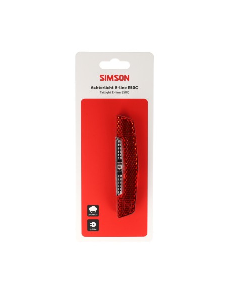 Simson achterlicht Aurora E-line E50C