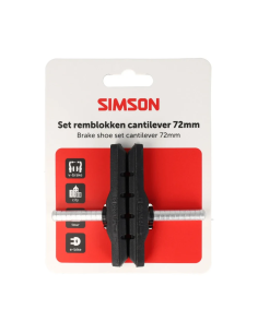 Simson remblok Cantilever 72mm