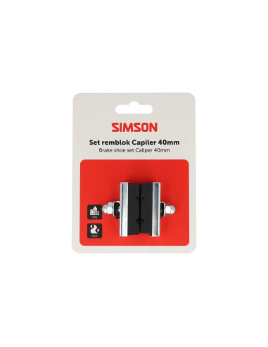 Simson remblok knijprem capiler 40mm