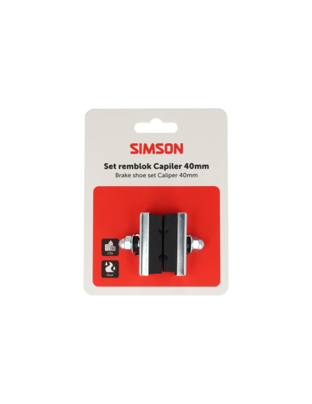 Simson remblok knijprem capiler 40mm