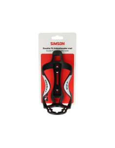 Simson bidonhouder DoubleFit mat zwart