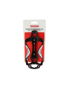 Simson bidonhouder DoubleFit mat zwart