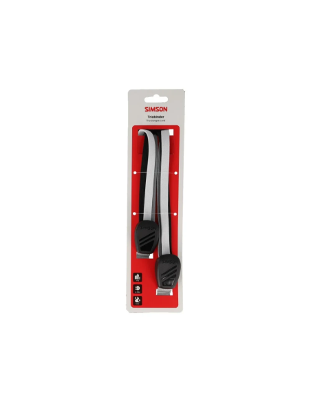 Simson triobinder 60cm zwart/wit/grijs