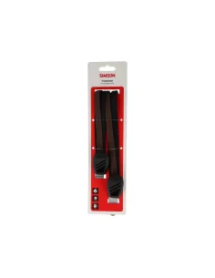 Simson triobinder 60cm zwart/bruin