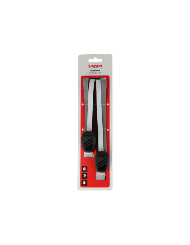 Simson triobinder 71cm zwart/wit/grijs