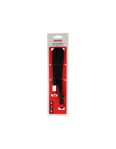 Simson haak-haakbinder zwart