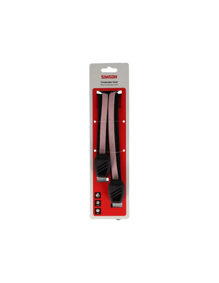 Simson triobinder 24 inch zwart/roze