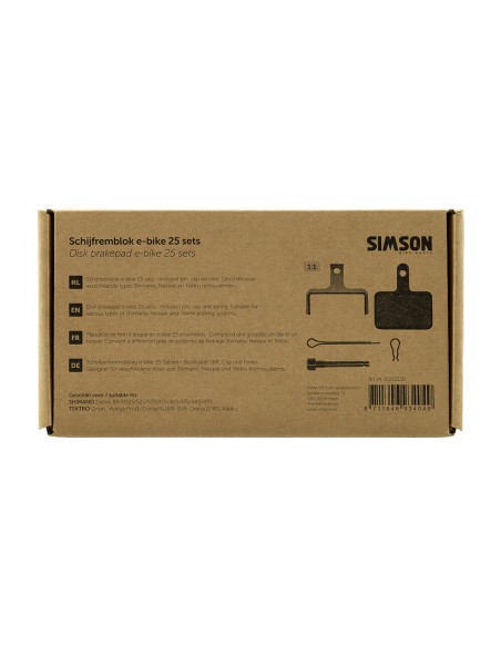 Simson schijfremblok E-bike Shimano/Tektro doos (25)