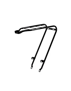 Steco achterdrager 27 D-mod asbevesting zwart