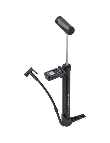 Topeak minipomp Turbo Morph Digital met pompslang 13 cm