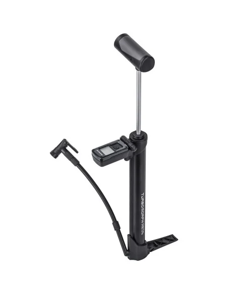 Topeak minipomp Turbo Morph Digital met pompslang 13 cm