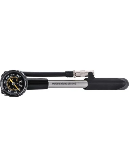 Topeak minipomp Pocket Shock DXG met pompslang 9.5 cm