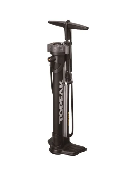Topeak vloerpomp JoeBlow Booster black met pompslang 153 cm