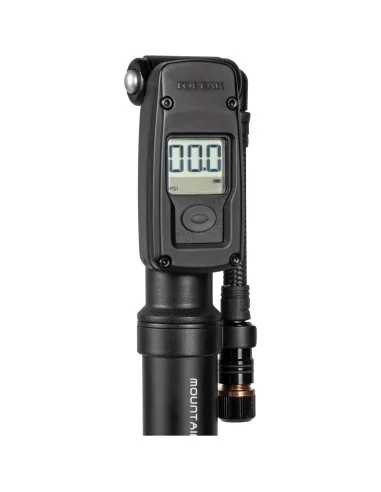 Topeak minipomp Mountain Digital 2Stage met slang 7.5 cm