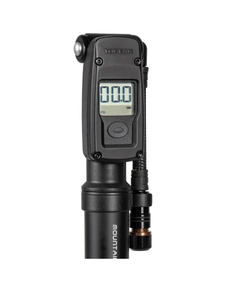 Topeak minipomp Mountain Digital 2Stage met slang 7.5 cm