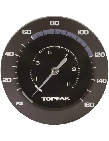 Topeak vloerpomp JoeBlow Roadie EX met pompslang 100 cm