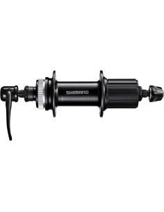 Shimano achternaaf FH-QC300 135/36 centerlock zwart