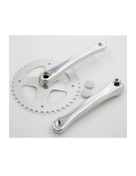 Cortina crankstel 42t 3/32 alu silver