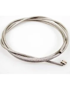 Cortina buitenkabel schakel silver braid