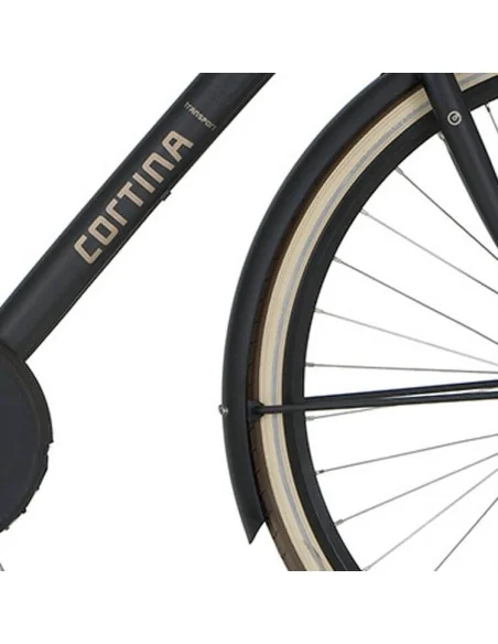 Cortina spatbord voor 28 U4 jet black matt